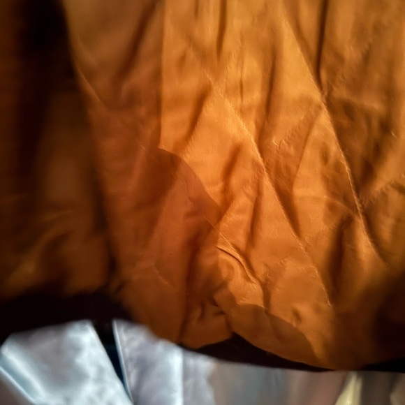 Planet Hollywood 100% Black Leather Varsity Style Jacket in EUC Size XXL - Picture 6 of 10